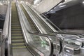 Escalator in the subway station Royalty Free Stock Photo