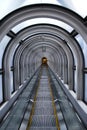 Escalator taken at the Umeda Sky Building Royalty Free Stock Photo