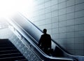 Escalator to heaven Royalty Free Stock Photo