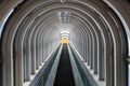 Escalator, Umeda Sky Building, Osaka Royalty Free Stock Photo