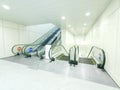 Escalator in underground Royalty Free Stock Photo