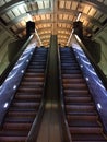 Escalator in Washington D.C. metro station Royalty Free Stock Photo