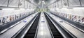 Escalators London Underground Perspective View