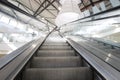 Escalators in mall Royalty Free Stock Photo