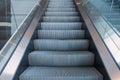escalators stairway inside modern office building Royalty Free Stock Photo