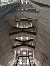 Escalators at the train station schottenring Royalty Free Stock Photo