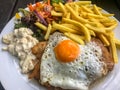 Escalope with fries