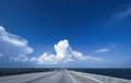 Escambia Bay Bridge, Westbound, Near Pensacola, Florida.