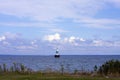 Escanaba Harbor Crib Light 816166 Royalty Free Stock Photo