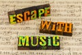 Escape music meditation lower stress free relax meditate enjoy life