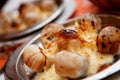 Escargot With Cheese Royalty Free Stock Photo