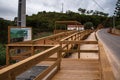 Escarpas footbridge in Torres Vedras Portugal Royalty Free Stock Photo