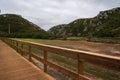 Escarpas footbridge in Torres Vedras Portugal Royalty Free Stock Photo