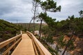 Escarpas footbridge in Torres Vedras Portugal Royalty Free Stock Photo