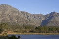 Landscape of Elandsberg Nature Reserve in the Western Cape, South Africa