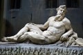 The Escaut Scheldt at inner courtyard of the Town Hall of the City of Brussels, Grand Place, Brussels, Belgium