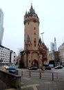 Eschenheimer Turm, late-medieval city gate tower, Frankfurt, Germany