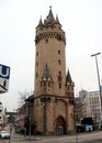 Eschenheimer Turm, late-medieval city gate tower, Frankfurt, Germany