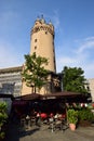 The ESCHENHEIMER TURM tower in Frankfurt on the Main, Germany