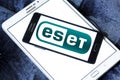 ESET security company logo Royalty Free Stock Photo