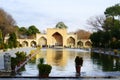 Chehel Sotoun palace courtyard, Isfahan, Iran