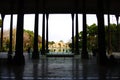 Chehel Sotoun palace courtyard, Isfahan, Iran