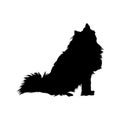 Eskimo Dog Silhouette Found In Map Of North America