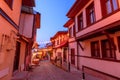 Eskisehir historic district Odunpazari at night