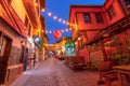 Eskisehir historic district Odunpazari at night