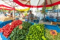 Eskisehir historic fruit market in Turkey