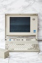 IBM Ps/2 L40 SX Laptop PC , Laptop dating from the 90`s Royalty Free Stock Photo