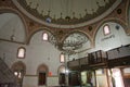 Eskisehir, Turkey: Interior beautiful old mosque. Chandelier on the ceiling with ornaments