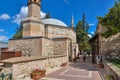 Historical Kursunlu Mosque in Eskisehir City of Turkey