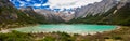 Esmeralda lagoon in Tierra del Fuego Island, Argentina