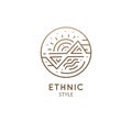 Esoteric geometric logo