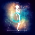 Esoteric Mystical Symbols Royalty Free Stock Photo