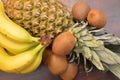 Esotic fruit pineapple