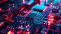 esp32 looping microcontroller Royalty Free Stock Photo