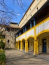 Espace Van Gogh in Arles on a sunny day in springtime Royalty Free Stock Photo