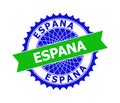 ESPANA Bicolor Clean Rosette Template for Stamps