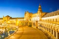 Espana Plaza Sevilla Spain Royalty Free Stock Photo