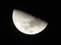 Especial moon, wanning moon!! Royalty Free Stock Photo