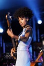 ESPERANZA SPALDING Royalty Free Stock Photo