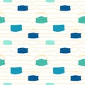 ÃÂ espiration and breath medical face masks pattern in green and blue