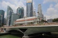 Esplanade Bridge - Singapore tourism - tourist attraction