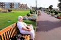 The Esplanade gardens, Hunstanton, Norfolk, UK Royalty Free Stock Photo