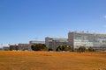 Esplanade of Ministries in Brasilia. Royalty Free Stock Photo