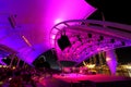 Esplanade outdoor stage Singapore Royalty Free Stock Photo