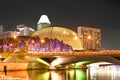 Esplanade - Theatres on the Bay Evening Shot