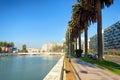 Esplanade in Vina del Mar, Chile Royalty Free Stock Photo